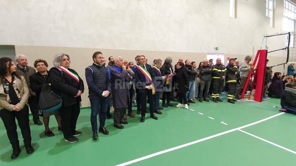 Pieve di Teco, inaugurata la palestra comunale, il sindaco: «Punto di riferimento per la Valle»