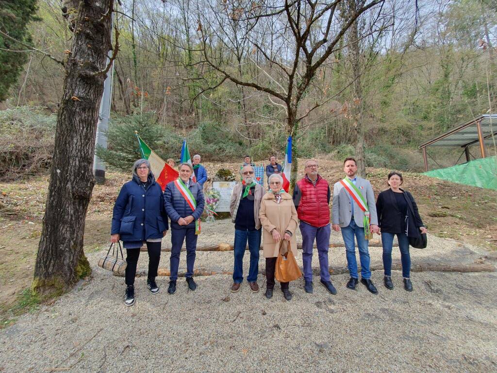 Inaugurazione targa in memoria di Manfredo Manfredi e ricordo Roberto di Ferro