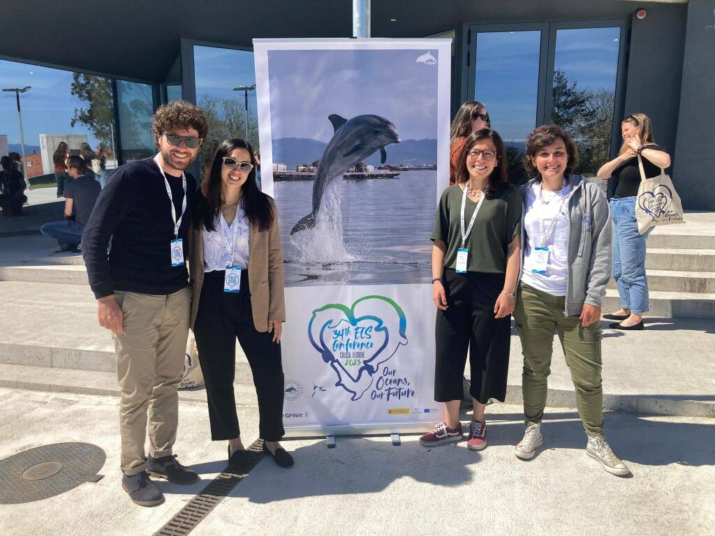 I ricercatori di Delfini Del Ponente in Galizia per la conferenza della European Cetacean Society