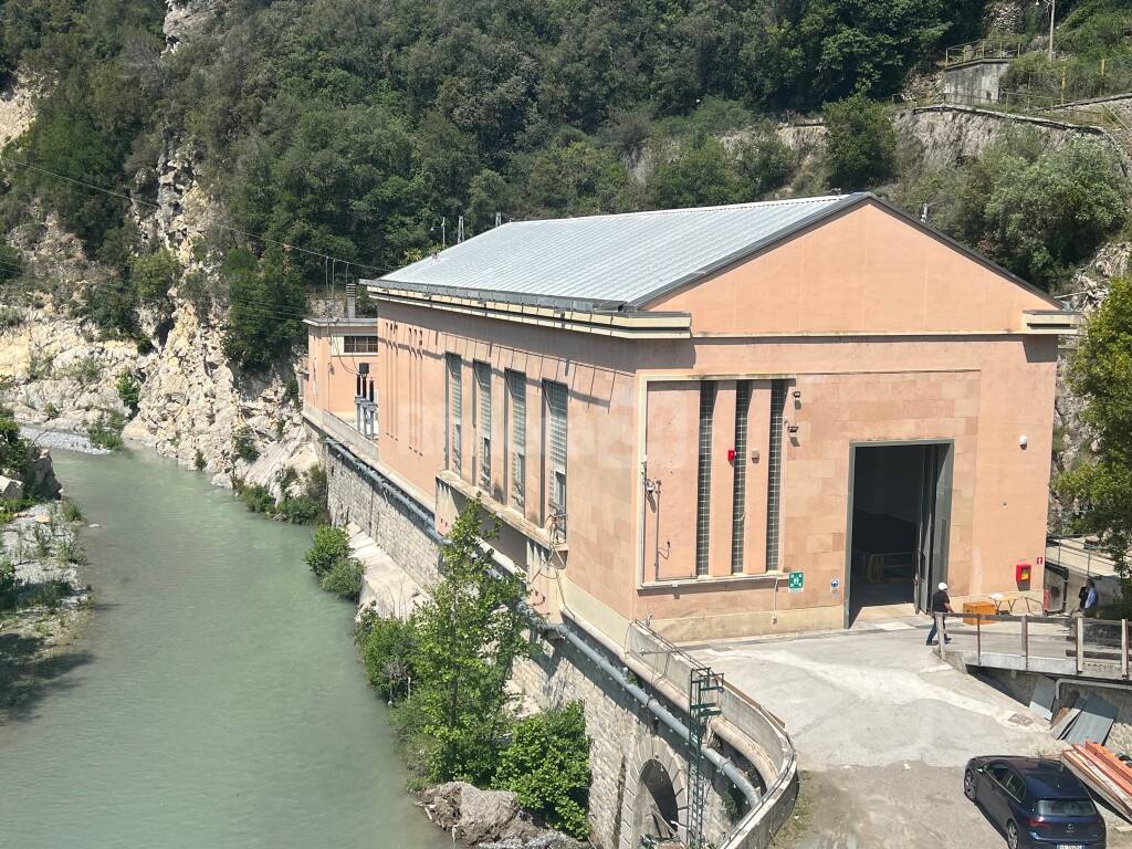 Viaggio nelle centrali idroelettriche della Tirreno Power in val Roja e val Bevera