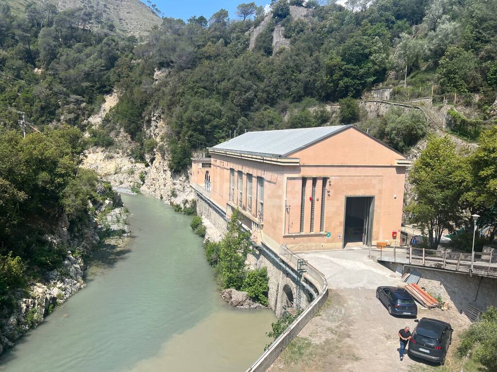 Viaggio nelle centrali idroelettriche della Tirreno Power in val Roja e val Bevera