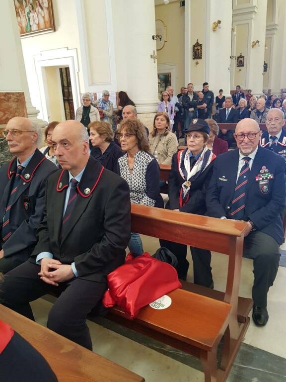 25esimo raduno Nazionale dei carabinieri, presente anche una delegazione di Imperia