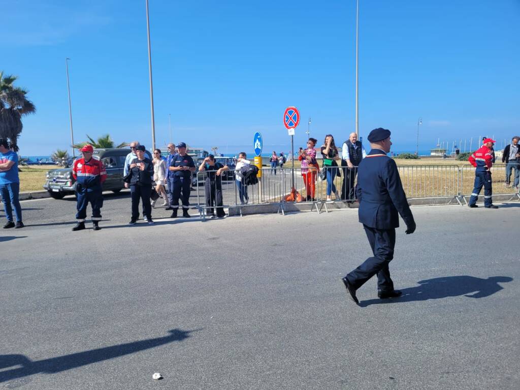 25esimo raduno Nazionale dei carabinieri, presente anche una delegazione di Imperia