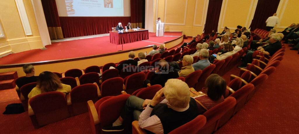 Luciano Violante al teatro del Casinò