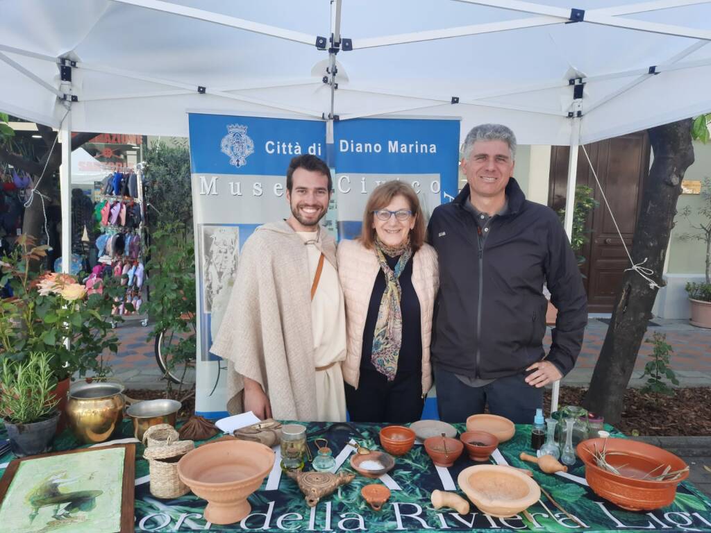 Diano Marina, oltre 200 visitatori nello stand del Museo Civico Lucus Bormani