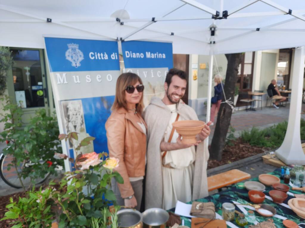 Diano Marina, oltre 200 visitatori nello stand del Museo Civico Lucus Bormani