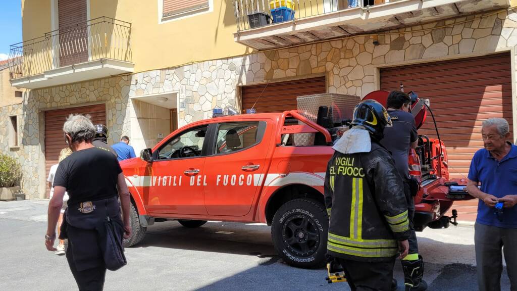 Imperia, incendio in un appartamento a borgo Prino