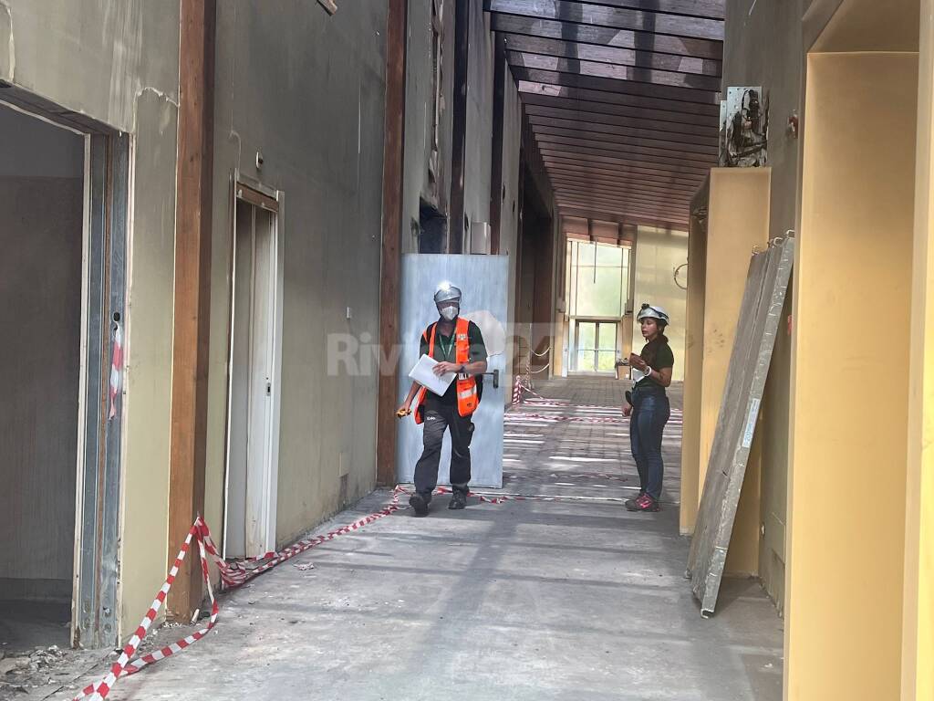 Bordighera sopralluogo scuola via Napoli