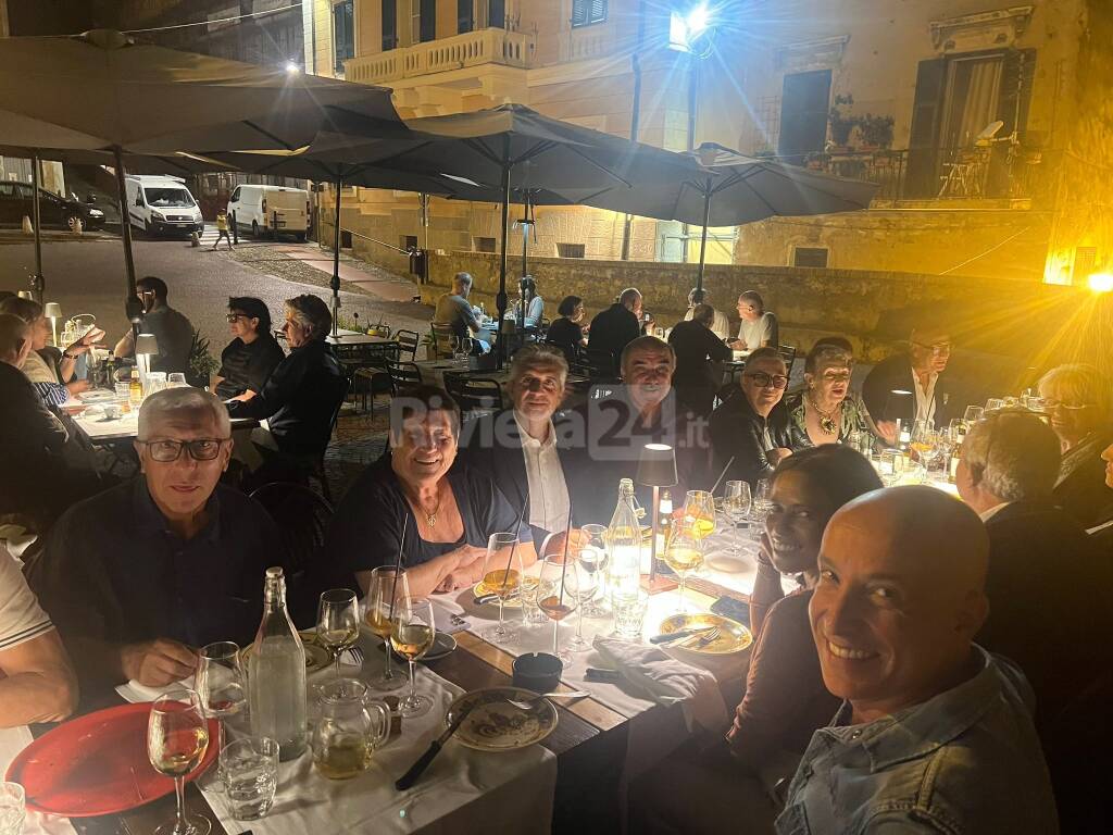 Scullino cena fedelissimi ventimiglia