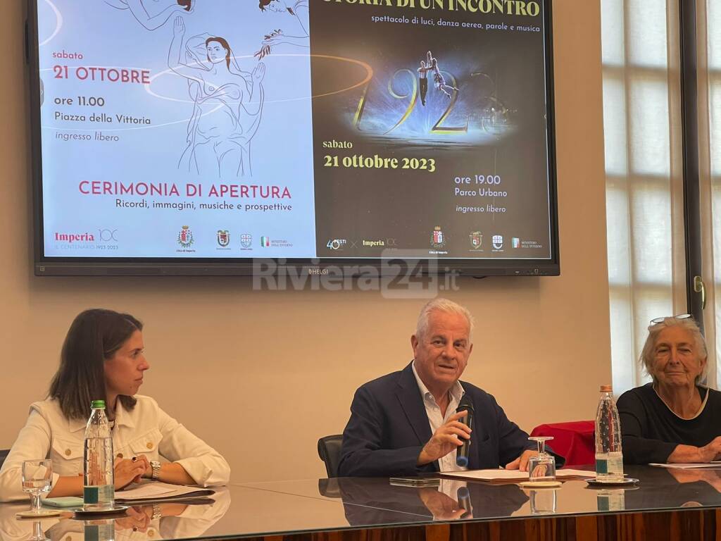 Centenario Imperia presentazione