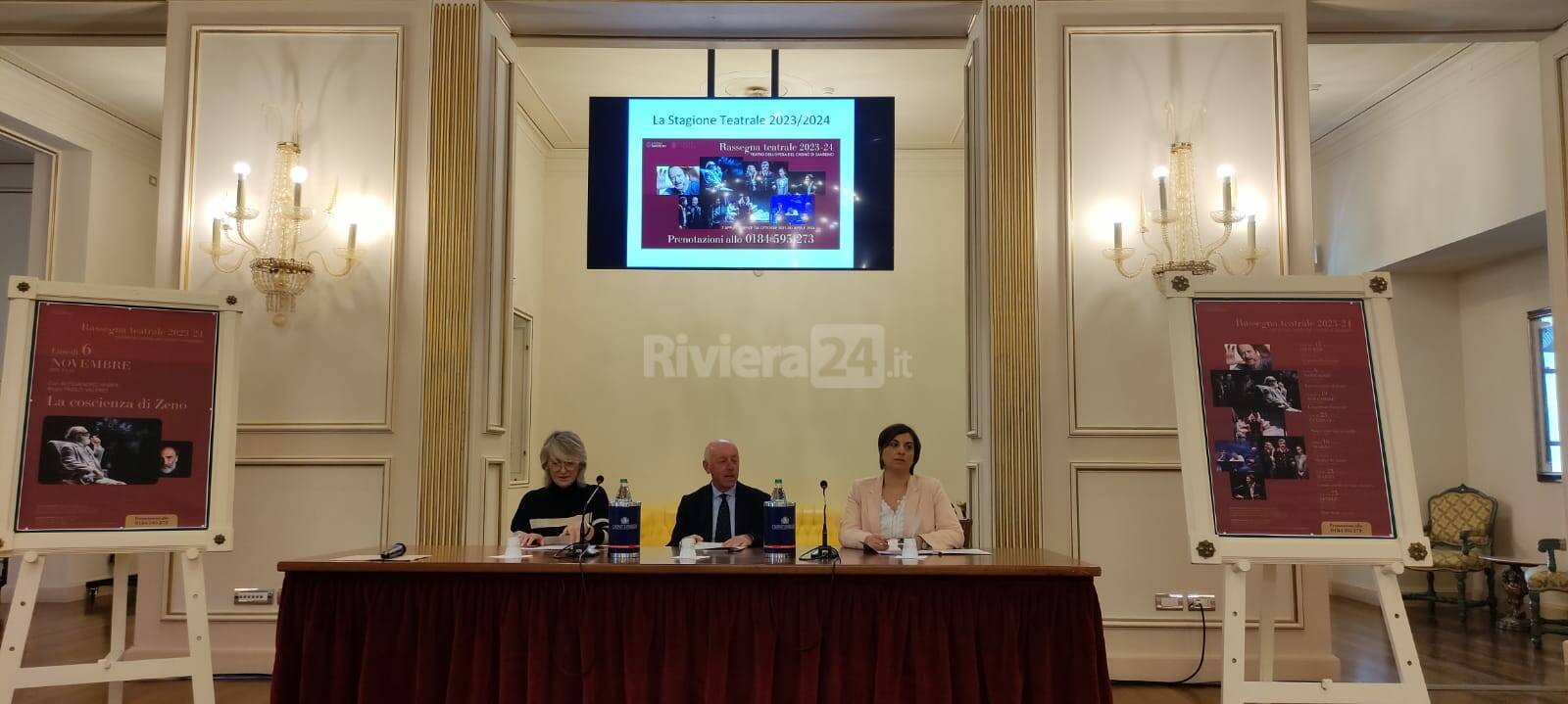 Alessandro Haber, Rocco Papaleo e non solo tra i protagonisti della stagione teatrale 2023/2024 del Casinò di Sanremo