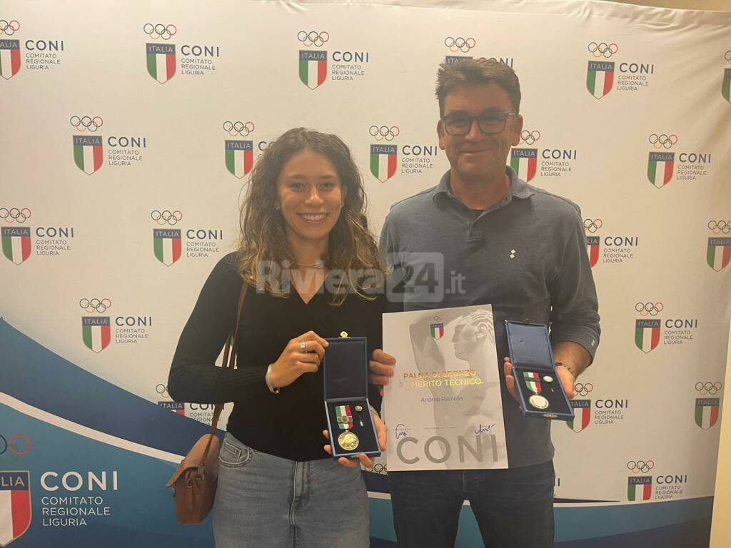 Imperia, consegnate le benemerenze sportive del CONI