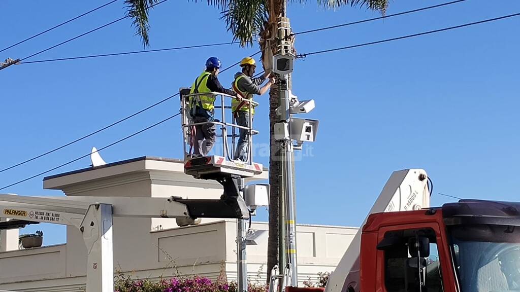 Sanremo, installati i velox di corso Marconi. Attesa per il via libera della Prefettura