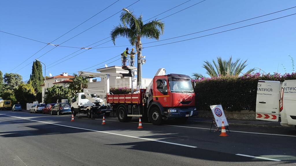 Sanremo, installati i velox di corso Marconi. Attesa per il via libera della Prefettura