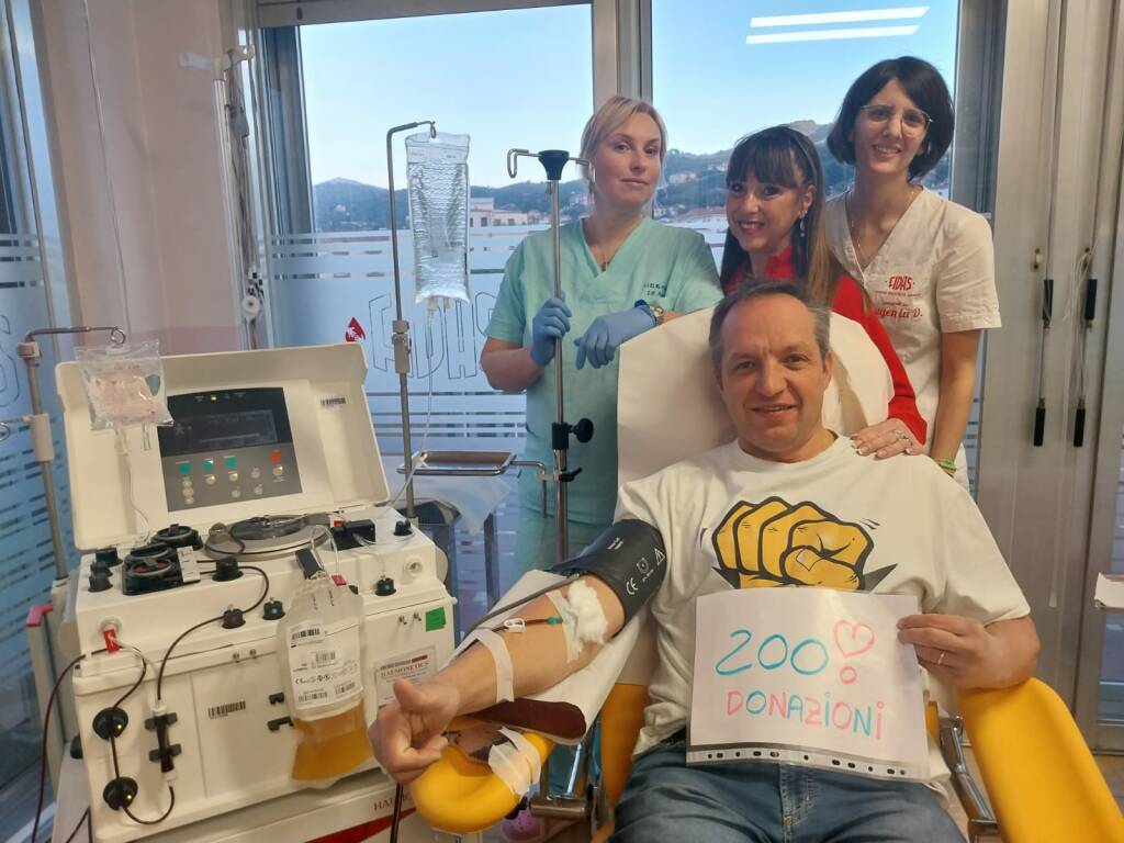 Entroterra, Fulvio Moirano raggiunge le 200 donazioni di sangue: «Una missione per rendere la vita del prossimo più felice»