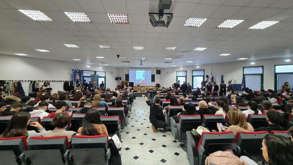 Il Polo Universitario Imperiese pieno di ragazzi per commemorare le vittime delle Foibe