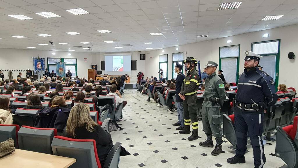 Il Polo Universitario Imperiese pieno di ragazzi per commemorare le vittime delle Foibe