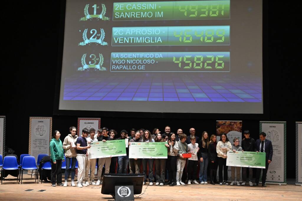 Sostenibilità, il liceo Cassini di Sanremo vince il progetto “Green Game Liguria”