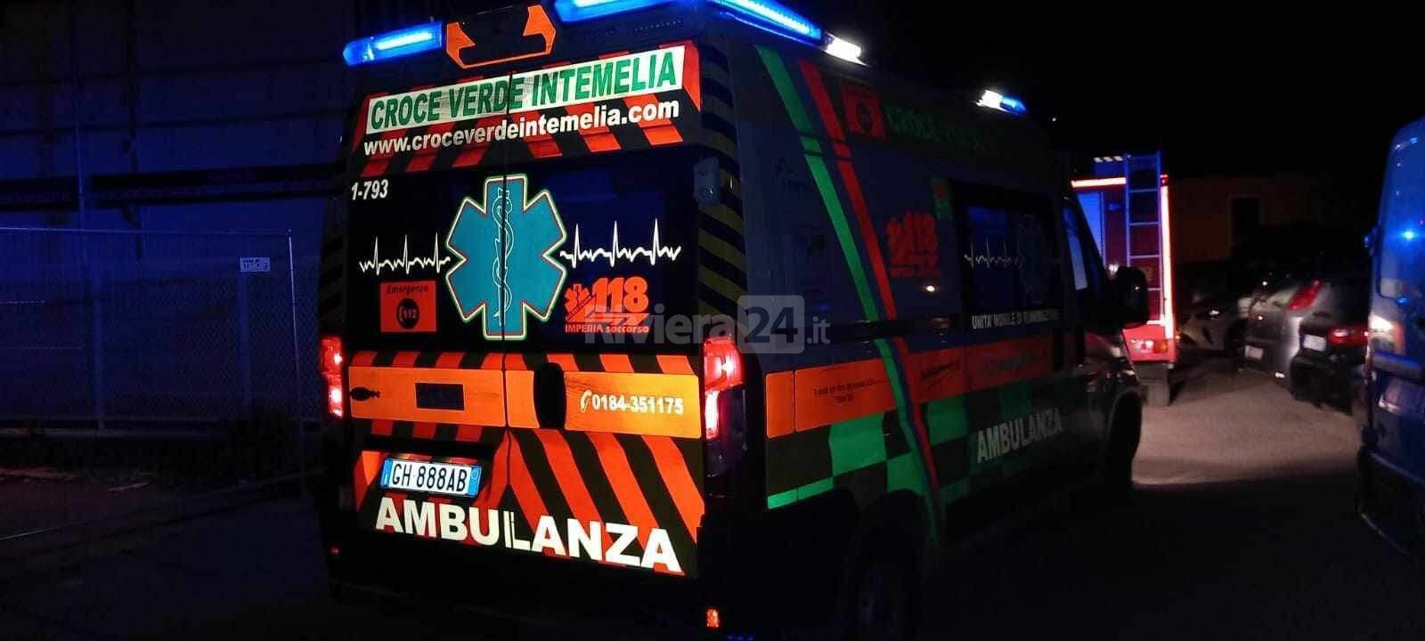 Attentato incendiario a Ventimiglia appartamento