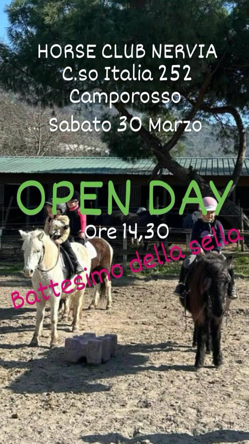 Camporosso, open day al centro equestre Horse Club Nervia