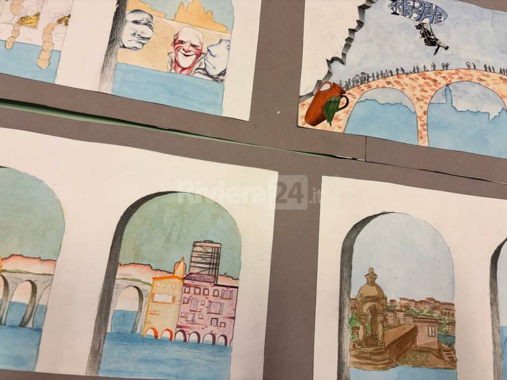 Imperia-Friedrichshafen, 10 anni di gemellaggio. Gli studenti dell'artistico realizzano un murales