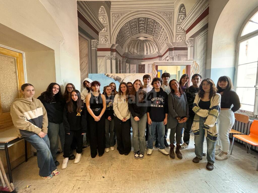 Imperia-Friedrichshafen, 10 anni di gemellaggio. Gli studenti dell'artistico realizzano un murales