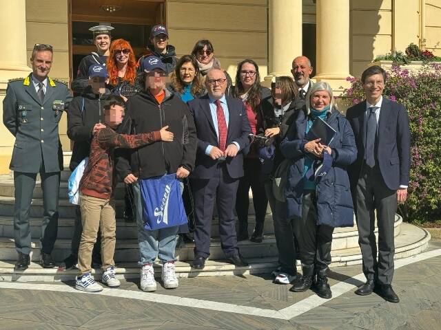 Il Prefetto di Imperia incontra i ragazzi del sostegno dell’istituto Ruffini