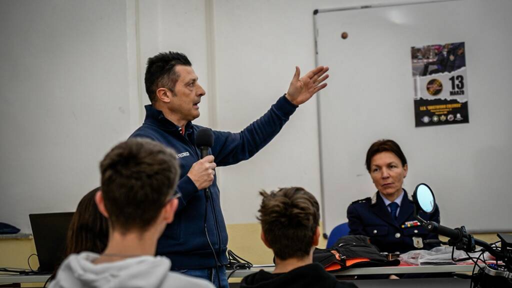 "Guido Bene, Guido Sicuro!", gli studenti del Colombo a scuola di sicurezza stradale