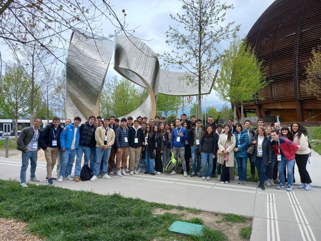 Il liceo Cassini di Sanremo visita il nuovo Gateway Science del Cern a Ginevra