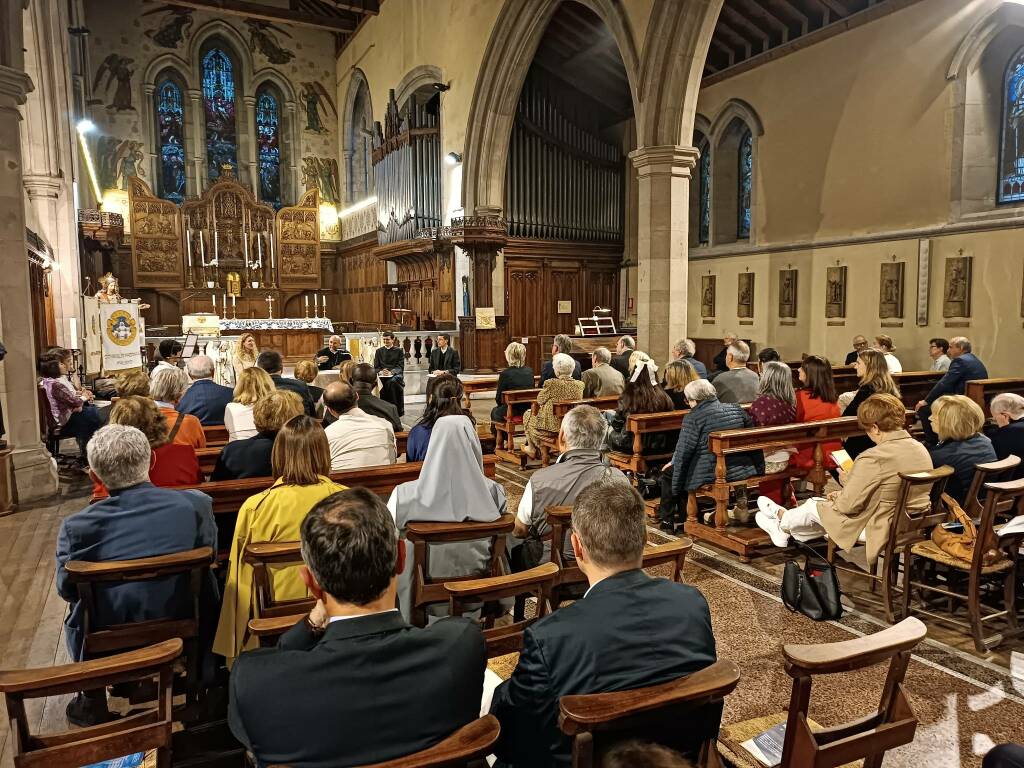 A Sanremo la lectio magistralis di monsignor Alfred Xuereb, segretario di Papa Benedetto XVI