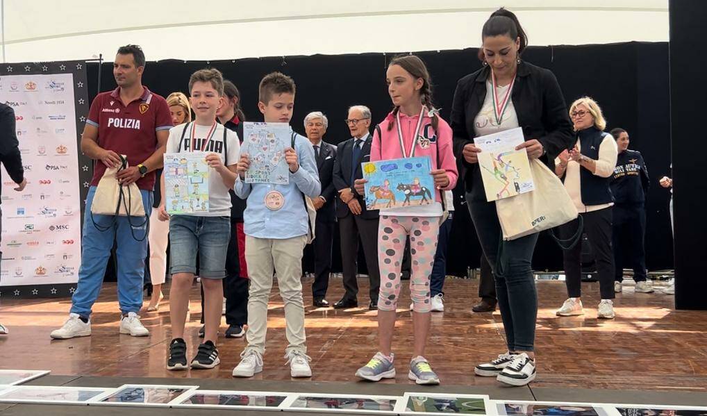 Concorso "Il bello dello sport", premiati cinque bambini dell'istituto Boine di Imperia