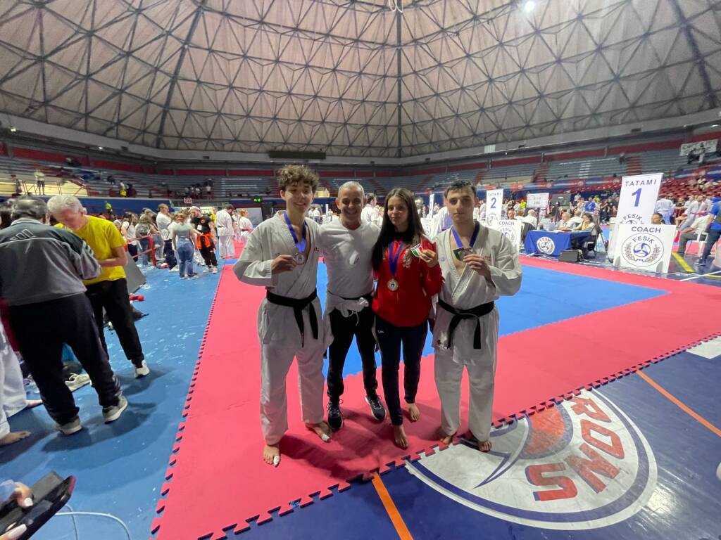 Grandi risultati per il Fudoshin Karate Liguria al Campionato nazionale agonisti Fesik