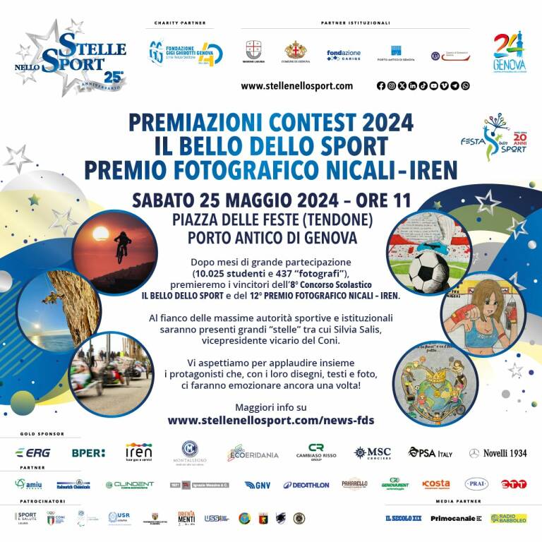 Concorso “Il bello dello sport”, premiati cinque bambini dell’istituto Boine di Imperia