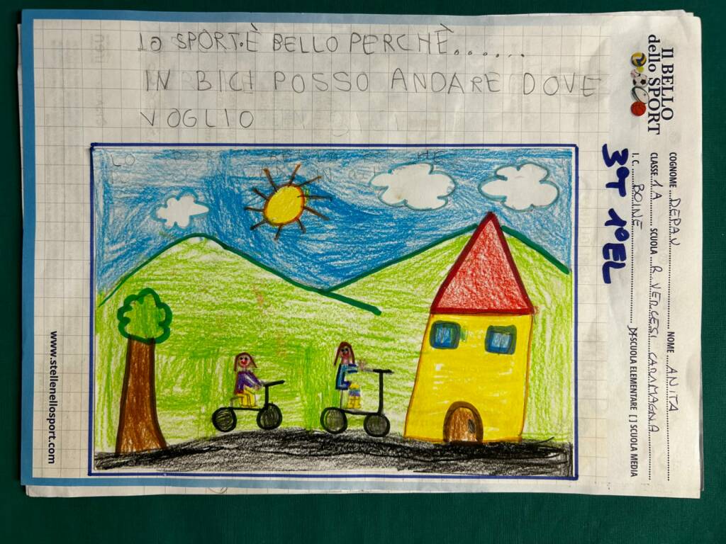 Concorso “Il bello dello sport”, premiati cinque bambini dell’istituto Boine di Imperia