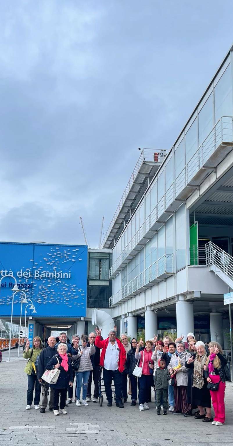 L'Auser di Ventimiglia in visita all'Acquario di Genova