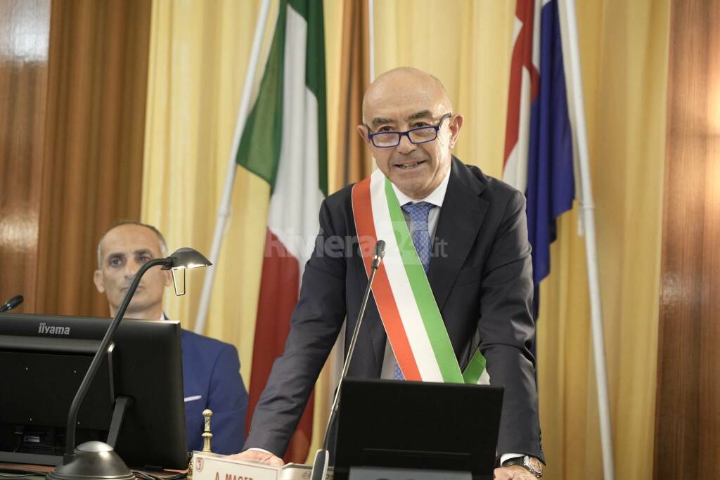 consiglio comunale mager sanremo maggioranza opposizione