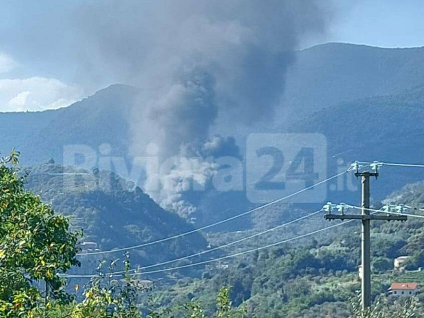 Incendio Ceriana