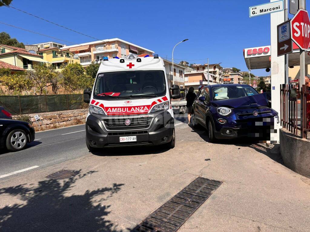 Santo Stefano al Mare incidente benzinaio