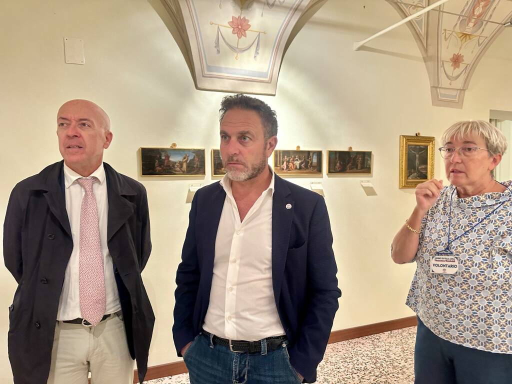 Sanremo, il presidente facente funzioni Piana e l’assessore Donzella in visita al museo di Villa Luca