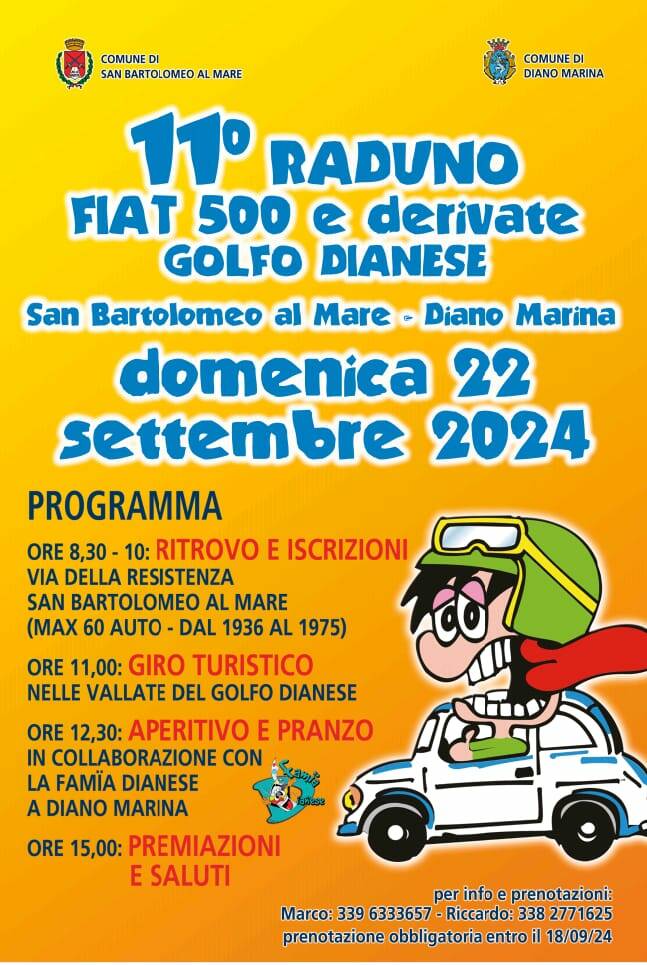 11° Raduno Fiat 500 e Derivate - Club 500 Golfo Dianese