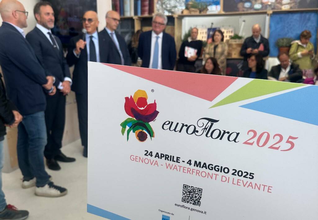 Presentata Euroflora 2025, Piana: «Punto di riferimento per settore con importanza straordinaria per la Liguria»