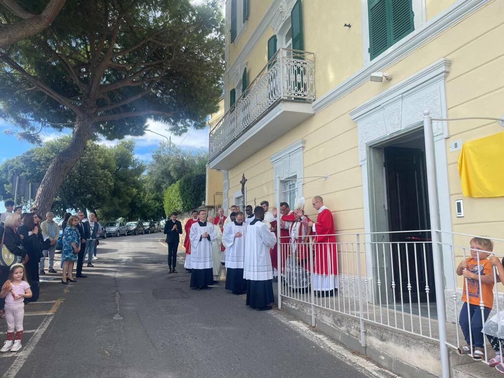 Inaugurazione nuova sede dell'Istituto Teologico di Sanremo