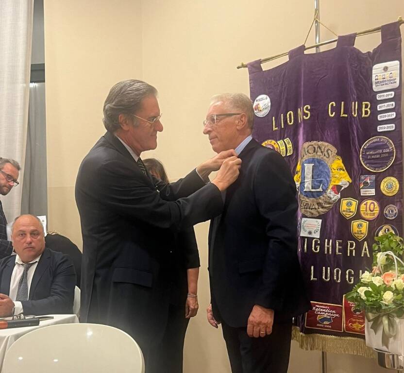 Lions Club Bordighera Otto Luoghi, inaugurato l’anno sociale