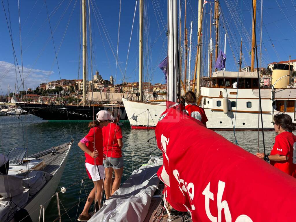 "Sail the Children", Davide Besana con Midva alle Vele d'Epoca di Imperia