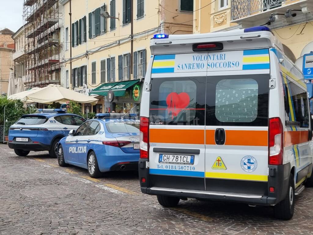 polizia sanremo piazza colombo mc donald