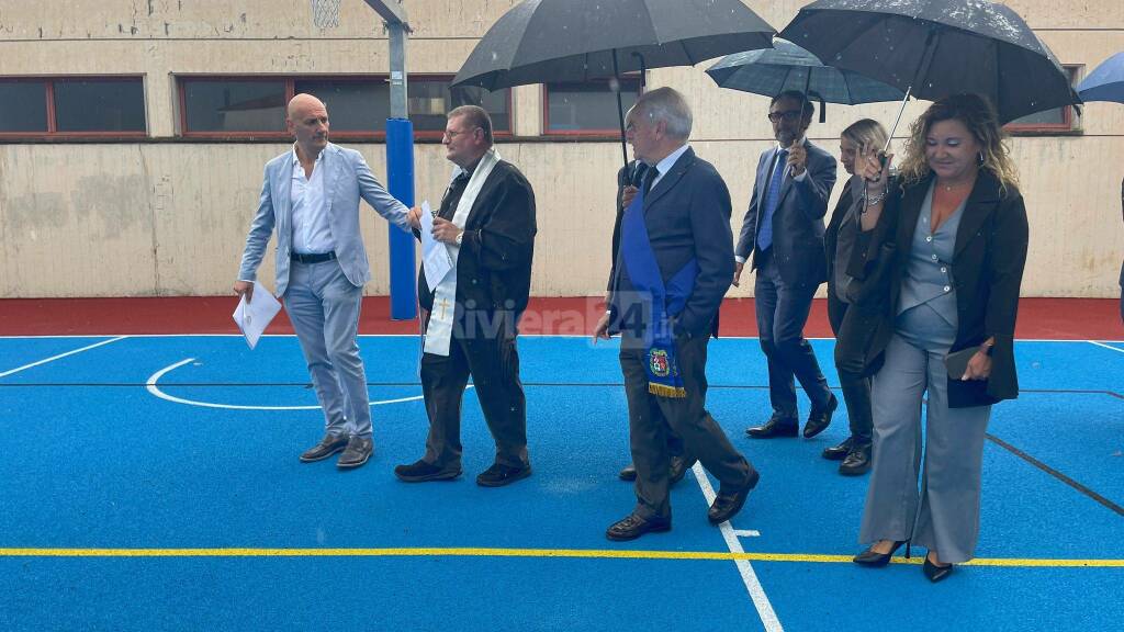 Inaugurato il nuovo polo sportivo del liceo Aprosio di Ventimiglia