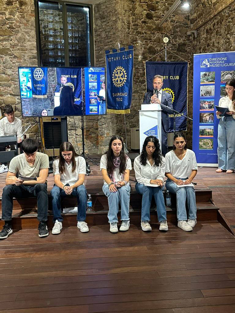 In tanti alla Giornata Internazionale della Pace organizzata dai Club Rotary, Rotaract e Inner Wheel Sanremo