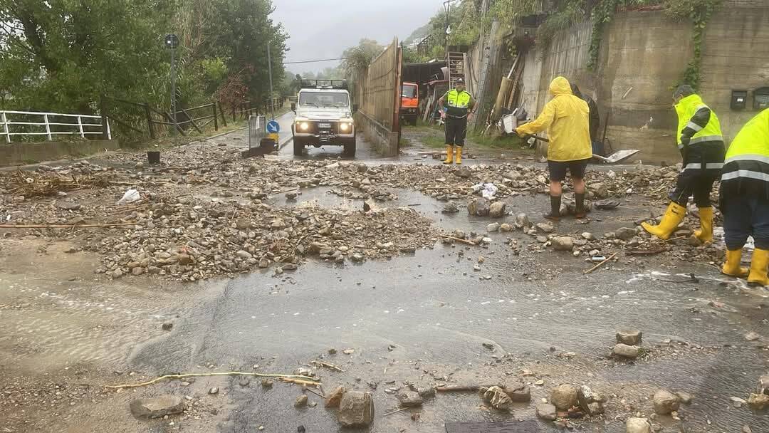 Maltempo a Taggia