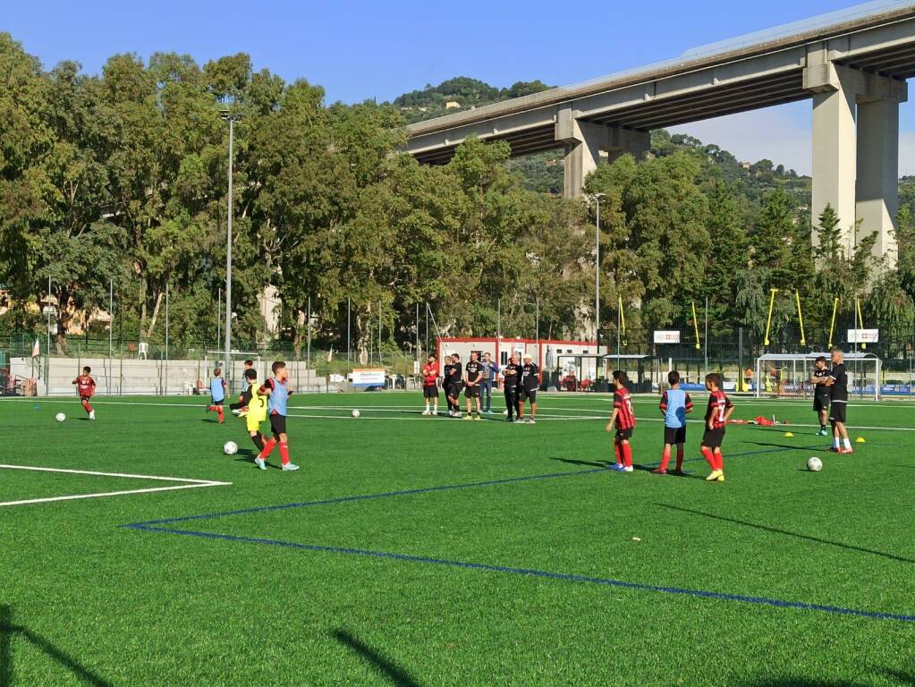 visita AC Milan Polisportiva Vallecrosia Academy